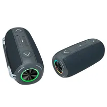 Speaker X Bass BOOMS630 / 30W / 7.4V / 4000MAH / com Bluetooth / TF / USB / Aux - Cinza