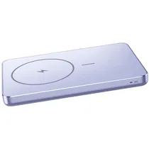 Carregador Portátil Wireless Xiaomi Super Slim Magnetic Power Bank 5000 WPB0507S 5.000 Mah Salida USB-C - Purple