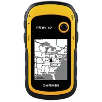 GPS Garmin Etrex 10 010-N0970-00 Refurbished com GPS + Glonass / Tela Monocromática 2.2 / 1000 Waypoints / IPX7 / Até 25H de Bateria