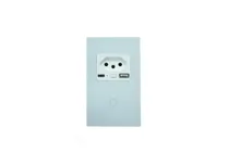 Interruptor de Luz Inteligente Tuya Wifi com 1 Tecla Touch
