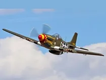 Aviao FW P-51D Flightline Mustang 1.6M PNP W/Gyro FLW307PG