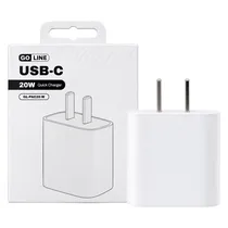 Carregador Goline Quick Charger GL-PAC20-W 20W USB-C - Branco (Padrão Usa)