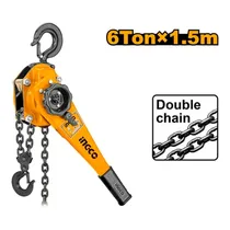 Talha Manual com Alavanca Ingco HSLB0060 – 6 Ton / 1,5 Metros