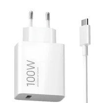 Carregador Xiaomi 100W Mi MDY-19-Er USB-A c/Cable USB-C BHR095VEU Tomada Brasil