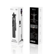 Hrebos Baston Selfie IF-103 Premiun c/TriPode (Anatel) Black