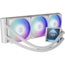 Cooler Water Gamdias Aura GL360 LCD Ips 4" Argb G* 360MM White