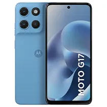 Celular Motorola G17 XT2623-1 4GB de Ram / 256GB / Tela 6.72" / Dual Sim Lte - Pantone Alaskan Azul Celeste