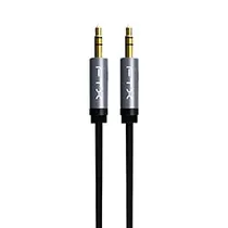 Cabo Auxiliar Áudio Estereo FTX CT-AV311-P11GN-SG1 / 1M / 3.5MM - Preto