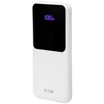 Cargador Portátil G-Tide EASY1 10.000 Mah 2 Salidas USB e USB-C – Blanco