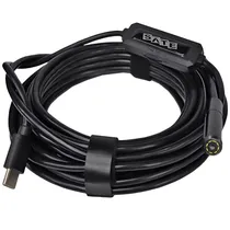 Câmera Endoscope Boroscopio Sate A-GL935 Tipo-C/ Articulada 5 Metros - Preto