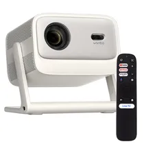 Projetor Wanbo Vali 1 Pro 900 Ansi Lúmens com Wi-Fi/Bluetooth Bivolt - Warm White