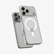 Spigen Capa iPhone 17 Pro Max Crystal Hybrid Clear ACS09599 White