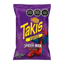 Salgadinho Bimbo Takis Spider-Man Fuego Pacote 49G