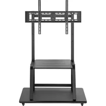 Suporte para TV de Piso Unique RC-5B com Rodas 37" A 100" - Preto