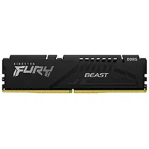 Memória Ram Kingston Fury Beast DDR5 8GB 6000MHZ - Preto (KF560C36BBE-8)