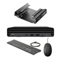 Mini PC HP Prodesk 400 G6 i3-10100 8GB/ 256 SSD/ Freedos/ Teclado/ Mouse/ Soporte