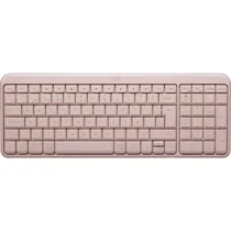 Teclado Logitech K250 Sem Fio (920-013447 | K250) - Rosa