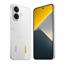 Celular Xiaomi Poco X8 5G 8GB Ram 256GB White US Global - Tomada Plana