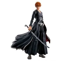Figura de Acción Bandai s.H Figuarts Bleach - Ichigo Kurosaki -Getsugatensho-