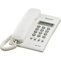 Telefone com Fio Panasonic KX-TSC73 - Branco