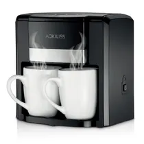 Mini Cafeteira Elétrica ACL-115 / 650W / 420ML / 2 Xícaras / 220-240V ~ 50/ 60HZ - Preto