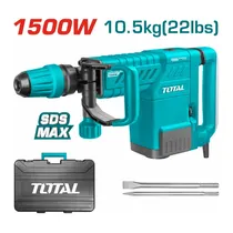 Martelete Rompedor Total 10,5KG 1500W SDS Max 220V