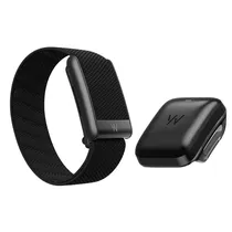 Whoop WG50 973-004-000 5.0/ MG Activity Tracker com Assinatura de 12 Meses / Monitoramento de Saúde e Fitness / Monitoramento do Sono / Coaching Personalizado / Estilo Peak - Black