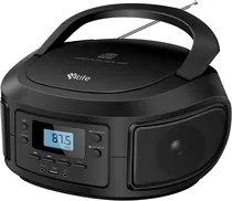 Radio Portatil 4LIFE FLD04 CD/ BT/ MP3/ FM/ USB/ Aux Black