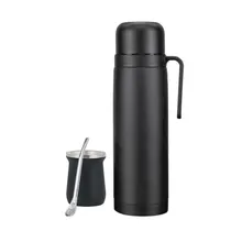 Termica com Matero Sunlight 12809 - 1L - Preto