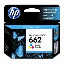 Cartucho de Tinta HP CZ104AL 662 - Colorido