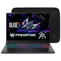 Notebook Gamer Acer Predator Helios Neo 16S Ai PHN16S-71-98RF Intel Core Ultra 9 275HX Tela Oled 16" / 32GB de Ram / 1TB SSD / WIN11HOME / Geforce RTX5070TI 12GB - Obsidian Preto (Inglês)