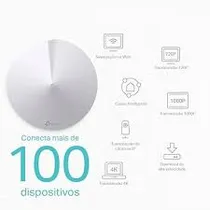 Roteador TP-Link AC1300 Deco M5 Wifi Systen Bivolt Branco (1-Pack)