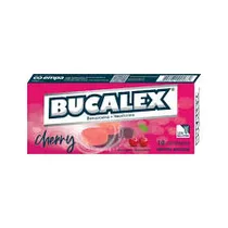 Bucalex Caramelos Bucalex Cherry 10 Caramelos Carton Rosado