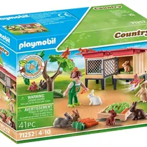 Juguete Playmobil Rabbit Enclosure 71252