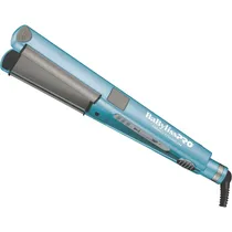 Prancha Babylisspro BNT4081 Curl Nano Titanium 25 MM - Azul/Prata