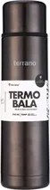 Garrafa Térmica Terrano Bala 750ML 2022489 - Preto Metal