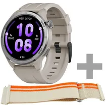 Reloj Haylou LS21 Solar Neo Silver HF008 + Pulsera Beige