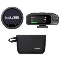 Microfone Wireless INSTA360 Mic Pro (1 TX + 1 RX) - Black (Mic PRO02)