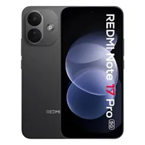Celular Xiaomi Redmi Note 17 Pro 5G 8GB Ram 512GB Black US Global - Tomada Plana