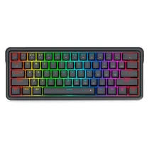 Teclado Gamer Redragon Ironguard K722 RGB Layout 60% USB - Preto