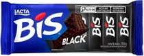 Wafer Lacta Bis Black 100,8G (16 Unidades)