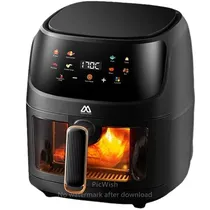 Fritadora Maryland Air FRY MR-706D 6L/1400W/220V Negro 350040