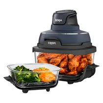 Fritadeira Elétrica Ninja Crispi Air Fryer FN101ST 3.8L 1500W 110V - Cinza