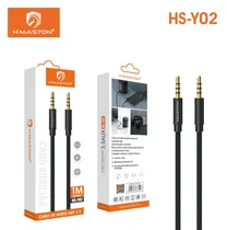 Ac Cel Cabo Aux H Maston HS-Y02 P2 1M Preto 611897