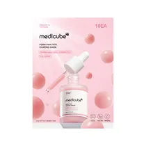 Máscara Facial Medicube PDRN Pink Vita Coating 10 Unidades