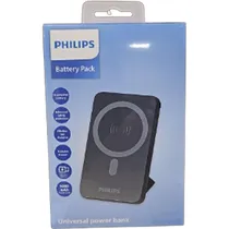 Carregador Wireless Philips DLP9701CB/70 5000MAH Tipo-C - Black