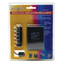 Fonte de Alimentaçao Universal Megalight ML-2100 / 3V A 7V / 2100MAH / 100-140V ~ 60HZ - Preto