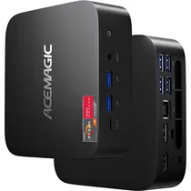 Mini PC Acemagician Kron Mini K1 AMD Ryzen 7 7730U 32 GB DDR4 512 GB SSD - Preto