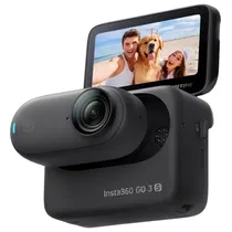 Câmera de Acción INSTA360 Go 3S Motorcycle In-Helmet Pov Bundle 128GB - Midnight Black (Cinsaata)