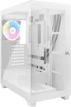 Gabinete ATX Mtek MCG-DH80W com 1 Cooler RGB
